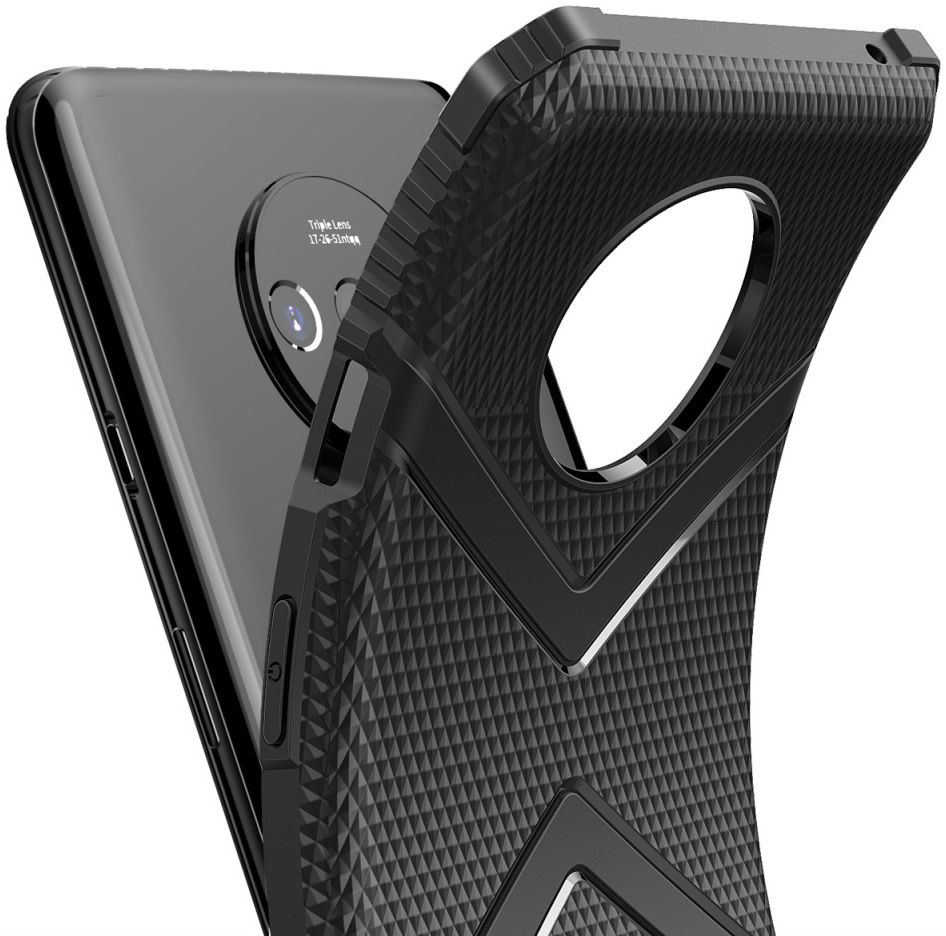 OnePlus 7T Armor Defence Hoesje Zwart afbeelding 5