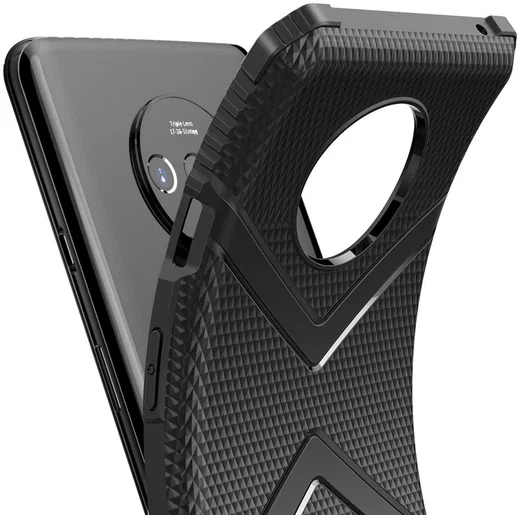 OnePlus 7T Armor Defence Hoesje Zwart afbeelding 5