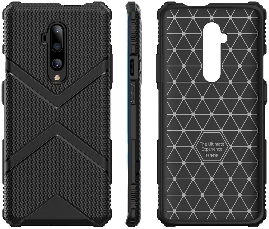 OnePlus 7T Pro Armor Defence Hoesje Midnight Green afbeelding 10