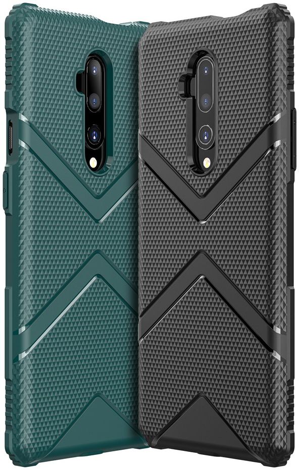 OnePlus 7T Pro Armor Defence Hoesje Midnight Green afbeelding 2