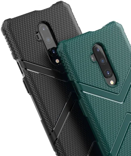 OnePlus 7T Pro Armor Defence Hoesje Midnight Green afbeelding 3