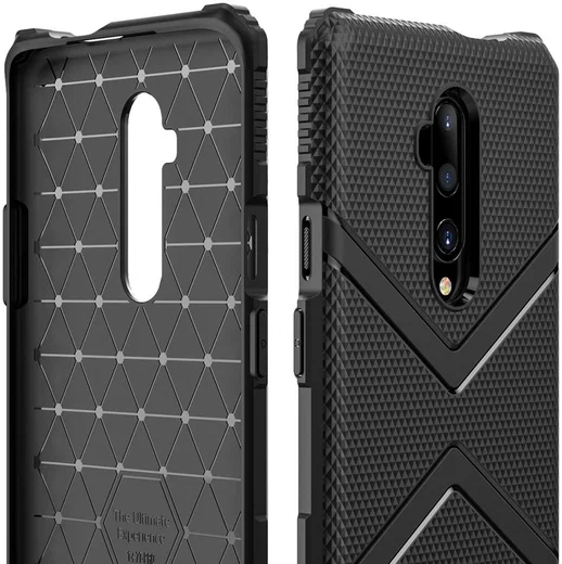 OnePlus 7T Pro Armor Defence Hoesje Midnight Green afbeelding 7