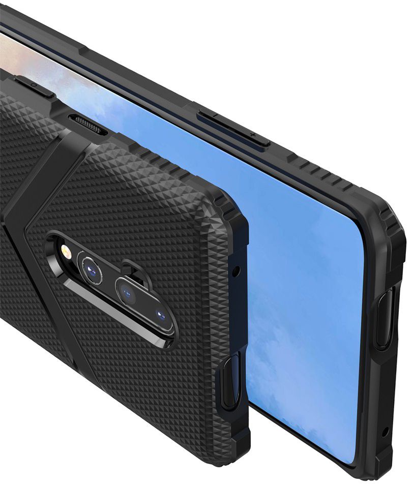 OnePlus 7T Pro Armor Defence Hoesje Midnight Green afbeelding 8
