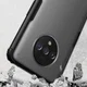 OnePlus 7T Slim Fit Hybride Hoesje Transparant/Zwart afbeelding 3