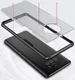 OnePlus 7T Slim Fit Hybride Hoesje Transparant/Zwart afbeelding 2