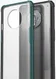 OnePlus 7T Slim Fit Hybride Hoesje Transparant/Midnight Green afbeelding 3