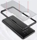 OnePlus 7T Slim Fit Hybride Hoesje Transparant/Rood afbeelding 3