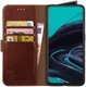 Rosso Element Oppo Reno2 Hoesje Book Cover Bruin afbeelding 1