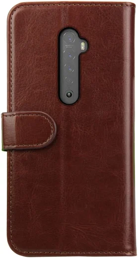 Rosso Element Oppo Reno2 Hoesje Book Cover Bruin afbeelding 2