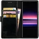 Rosso Element Sony Xperia 5 Hoesje Book Cover Zwart afbeelding 1