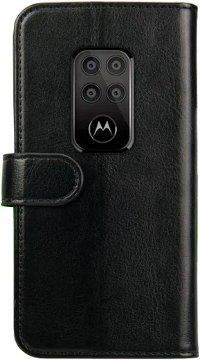 Rosso Element Motorola One Zoom Hoesje Book Cover Zwart afbeelding 2