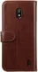 Rosso Element Nokia 2.2 Hoesje Book Cover Bruin afbeelding 2