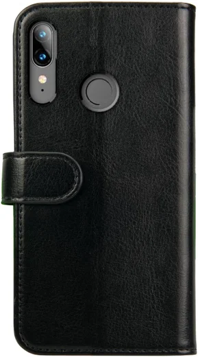 Rosso Element Motorola Moto E6s / E6 Plus Hoesje Book Cover Zwart afbeelding 2