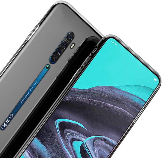 Oppo Reno2 Hoesje Dun TPU Transparant afbeelding 4