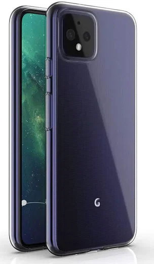 Google Pixel 4 Hoesje Dun TPU Transparant afbeelding 1