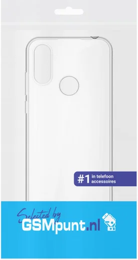 Motorola Moto E6s / E6 Plus Hoesje Dun TPU Transparant afbeelding 3