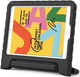 iPad 10.2 2019 / 2020 / 2021 Kinder Tablethoes met Handvat Zwart afbeelding 2