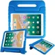 iPad 10.2 2019 / 2020 / 2021 Kinder Tablethoes met Handvat Blauw afbeelding 1