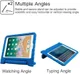 iPad 10.2 2019 / 2020 / 2021 Kinder Tablethoes met Handvat Blauw afbeelding 7