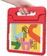 iPad 10.2 2019 / 2020 / 2021 Kinder Tablethoes met Handvat Rood afbeelding 6