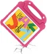 iPad 10.2 2019 / 2020 / 2021 Kinder Tablethoes met Handvat Roze afbeelding 6