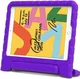 iPad 10.2 2019 / 2020 / 2021 Kinder Tablethoes met Handvat Paars afbeelding 2