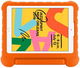 iPad 10.2 2019 / 2020 / 2021 Kinder Tablethoes met Handvat Oranje afbeelding 2