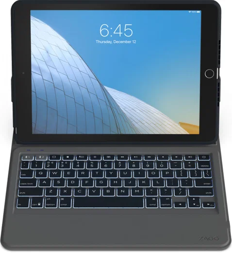 ZAGG Keyboard Rugged Messenger Apple iPad 10.2 Zwart afbeelding 3