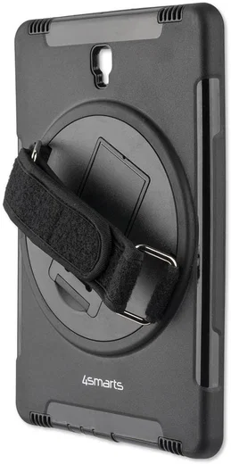 4smarts Rugged GRIP Samsung Galaxy Tab S4 10.5 Hoes Zwart afbeelding 1