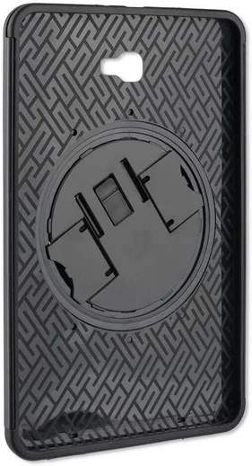 4smarts Rugged GRIP Samsung Galaxy Tab A 10.1 (2016) Hoes Zwart afbeelding 4