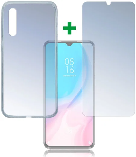 4smarts 360° Protection Cover Xiaomi Mi 9 Lite Transparant afbeelding 1