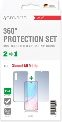 4smarts 360° Protection Cover Xiaomi Mi 9 Lite Transparant afbeelding 2