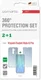 4smarts 360° Protection Cover Xiaomi Redmi Note 8 Pro Transparant afbeelding 2