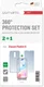 4smarts 360° Protection Cover Xiaomi Redmi 8 Transparant afbeelding 2