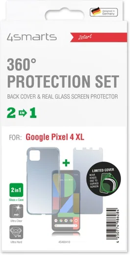 4smarts 360° Protection Limited Cover Google Pixel 4 XL Transparant afbeelding 2