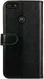 Rosso Element Motorola Moto E6 Play Hoesje Book Cover Zwart afbeelding 2