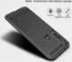 Motorola One Macro Geborsteld TPU Hoesje Zwart afbeelding 2