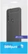 Motorola One Macro Geborsteld TPU Hoesje Zwart afbeelding 4