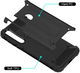 Motorola Moto G8 Plus Hybride Hoesje Zwart afbeelding 6