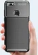 Motorola Moto E6 Play Siliconen Carbon Hoesje Zwart afbeelding 2