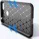 Motorola Moto E6 Play Siliconen Carbon Hoesje Zwart afbeelding 7