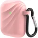 Apple AirPods Wervelwind Siliconen Hoesje Roze afbeelding 1