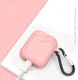 Apple AirPods Wervelwind Siliconen Hoesje Roze afbeelding 3