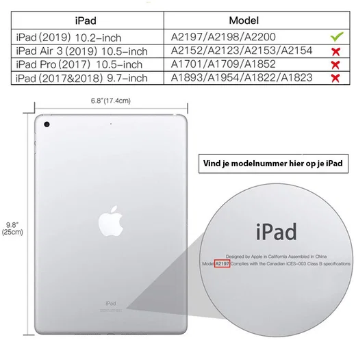 Apple iPad 10.2 (2019 / 2020 / 2021) Hoesje Dun TPU Transparant afbeelding 8