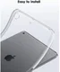 Apple iPad 10.2 (2019 / 2020 / 2021) Hoesje Dun TPU Transparant afbeelding 4