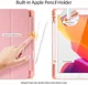 Dux Ducis Apple iPad 10.2 2019 / 2020 / 2021 Tri-fold Hoes Roze Goud afbeelding 4