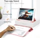 Dux Ducis Apple iPad 10.2 2019 / 2020 / 2021 Tri-fold Hoes Roze Goud afbeelding 6