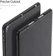 Dux Ducis Apple iPad 10.2 2019 / 2020 / 2021 Tri-fold Hoes Zwart afbeelding 8