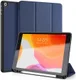 Dux Ducis Apple iPad 10.2 2019 / 2020 / 2021 Tri-fold Hoes Blauw afbeelding 1