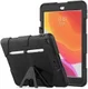 iPad 10.2 (2019/2020/2021) Hybride Hoesje met Screen Protector Zwart afbeelding 1